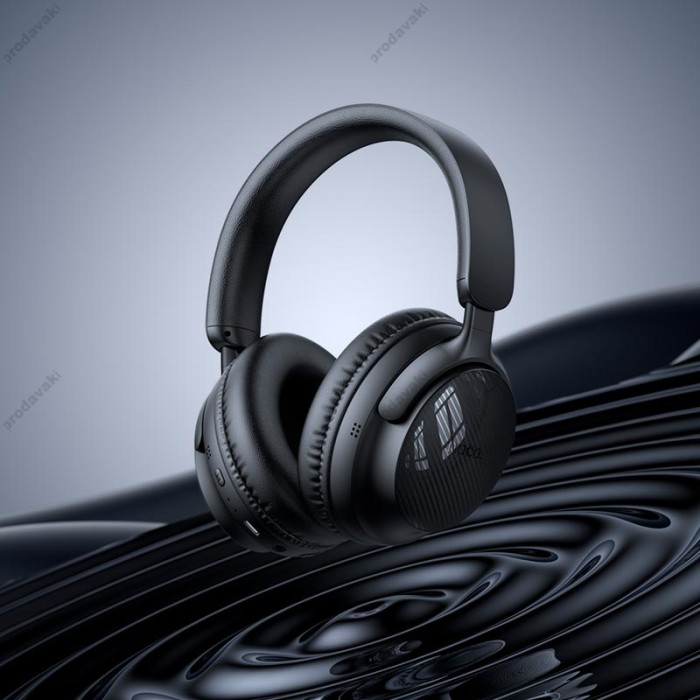 Бездротові Bluetooth навушники Hoco W53 Wired Over Ear Headphones Grey