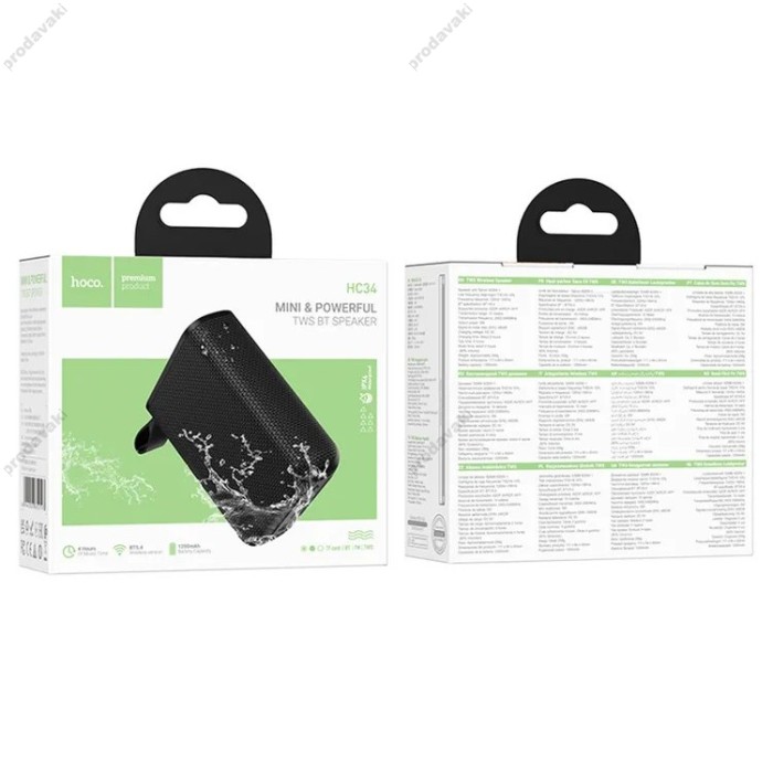 Портативна колонка Bluetooth Hoco HC34 Star 5W Black