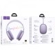 Бездротові навушники Bluetooth Hoco W65 Happy Wireless Headphones Purple