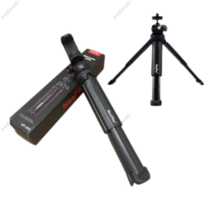 Стійка трипод Neepho NP-999 0.38m Black