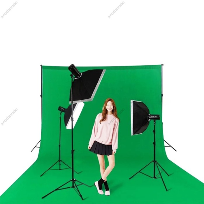 Підставка для фотофону CH 3 м + поперечина 3 м + затискачі 4 шт. + сумка (без екрана задньої групи)