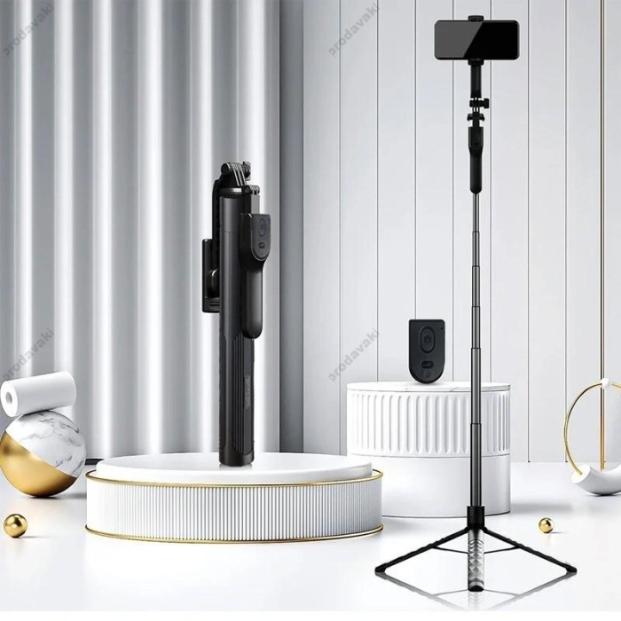 Монопод-трипод Neepho NP-L2s Bluetooth 1.75m Black