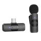 Бездротовий мікрофон BOYA BY-V10 Type-C Black