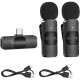 Бездротовий мікрофон BOYA BY-V20 Type-C 2 мікрофона Black