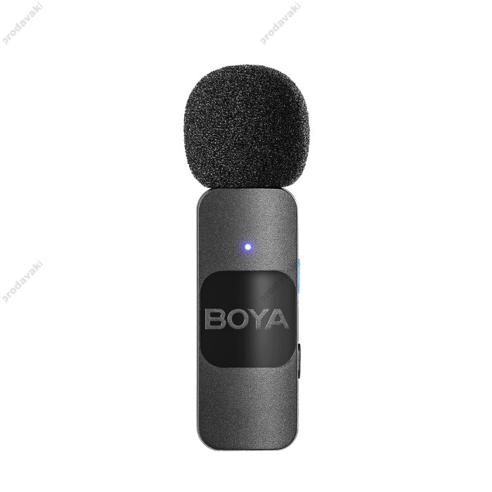 Бездротовий мікрофон BOYA BY-V20 Type-C 2 мікрофона Black