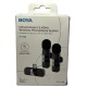 Бездротовий мікрофон BOYA BY-V20 Type-C 2 мікрофона Black