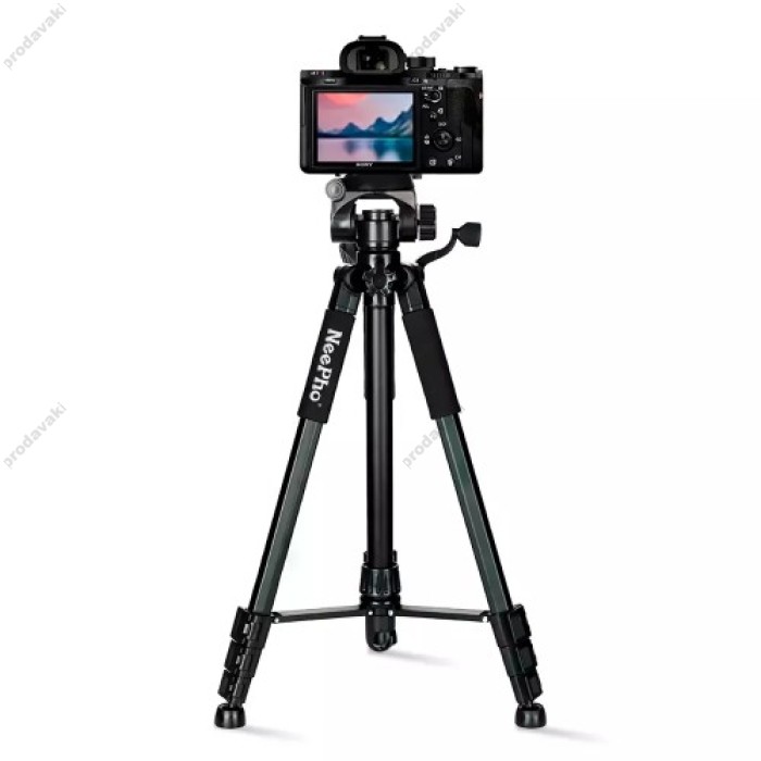 Штатив-трипод Tripod Stand Multifunctional Neepho NP-8850 1.75m Black