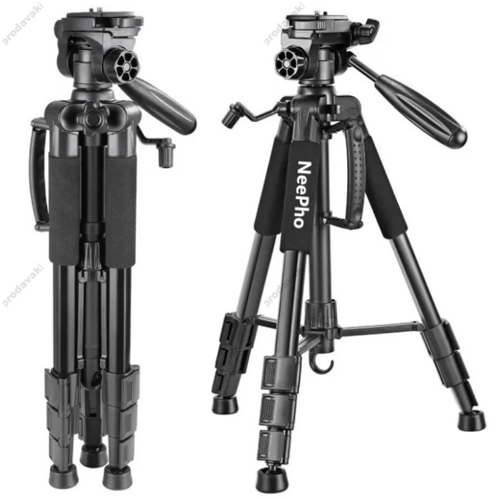 Штатив-трипод Tripod Stand Multifunctional Neepho NP-8850 1.75m Black