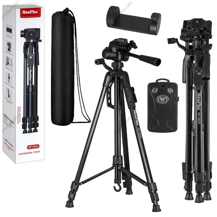 Штатив-трипод Tripod Stand Multifunctional Neepho NP-8830 1.55m