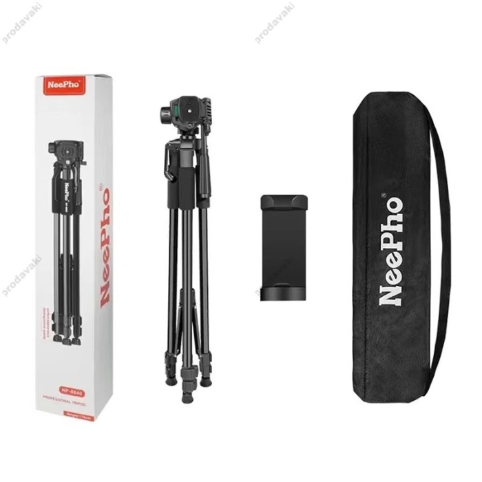 Штатив-трипод Tripod Stand Multifunctional Neepho NP-8840 1.70m Black