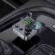 FM - трансмітер HOCO E86 Alegria dual port car BT Black