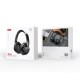 Бездротові Bluetooth навушники XO BE40 Magic God ANC Noise Cancelling Folding Metal Black