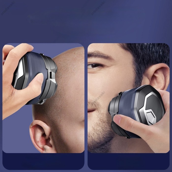 Електробритва XO CF21 electric rotary shaver Blue