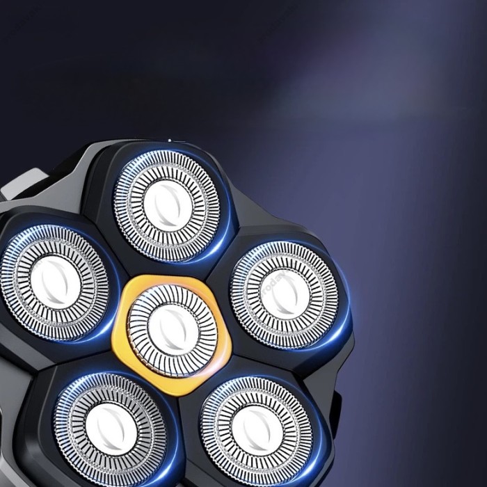 Електробритва XO CF21 electric rotary shaver Blue