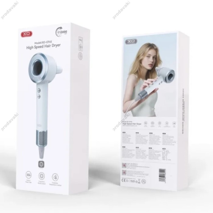 Фен XO CF45 Smart High Speed Hair Dryer Blue
