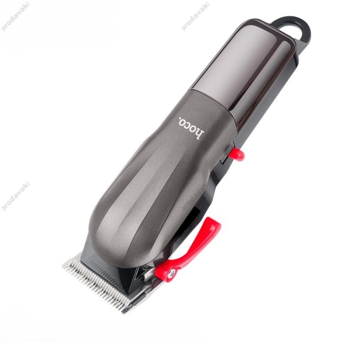 Машинка для стрижки волосся Hoco DAR09 Admire Hair clipper 440C LED Display Grey