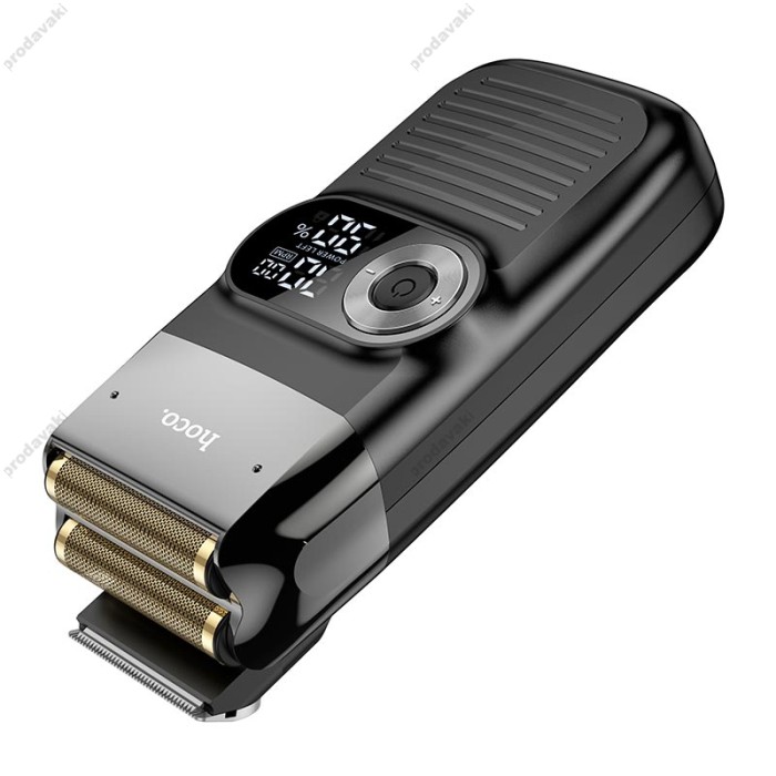 Шейвер для гоління HOCO HP30 dual mesh 2-in-1 shaver Black
