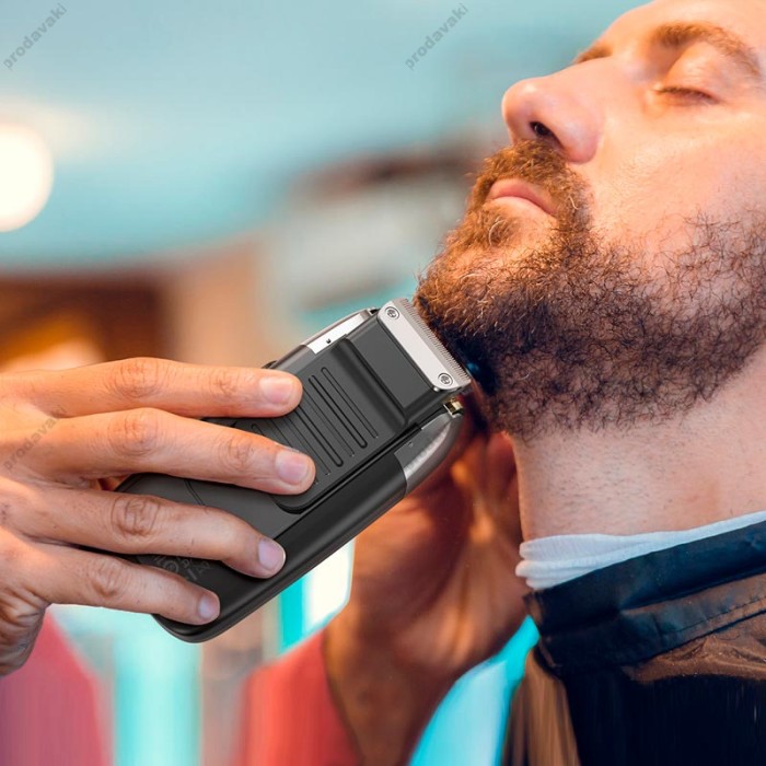 Шейвер для гоління HOCO HP30 dual mesh 2-in-1 shaver Black