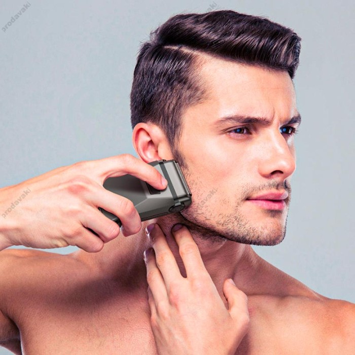 Шейвер для гоління HOCO HP31 zinc alloy double-razor shaver Grey