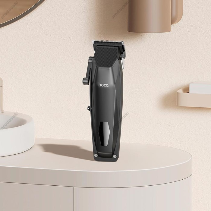 Машинка для стрижки волосся Hoco HP21 electric Hair clipper 150min LED Display Black