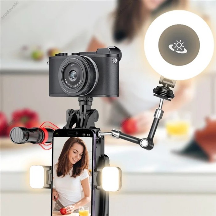 Монопод-трипод Monopod Large Tripod CH C07 stainless steels 2.01m Black