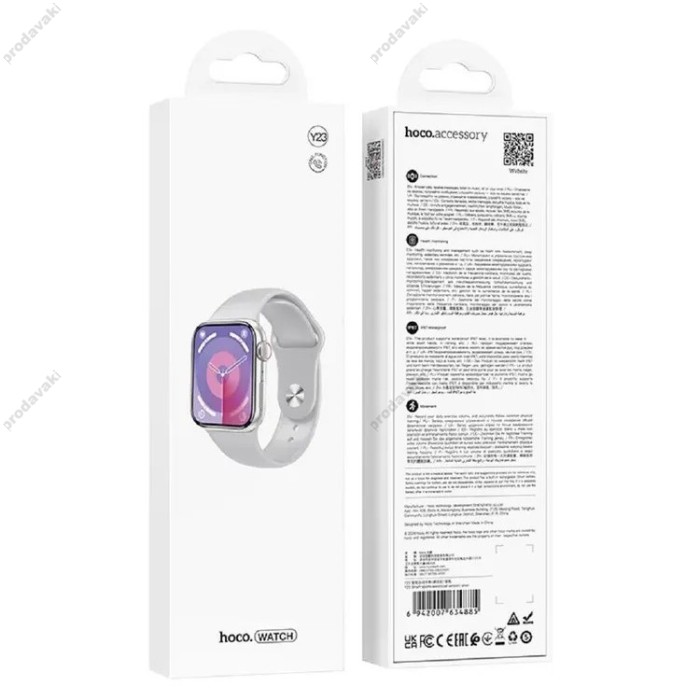 Смарт-годинник HOCO Y23 Smart Sports Watch (Call Version) Silver