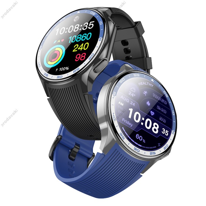 Смарт-годинник HOCO Y24 Smart Sports Watch (Call Version) Black