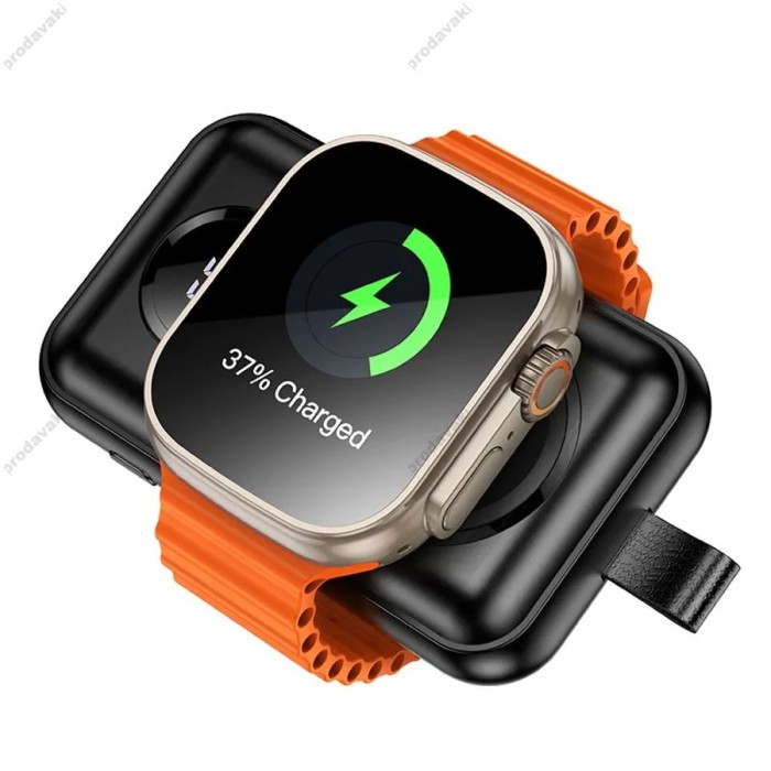 Повербанк портативний акумулятор Power bank Hoco J137 with iWatch 2500 mAh Black