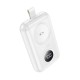 Повербанк портативний акумулятор Power Bank Hoco J137 with iWatch 2500 mAh White