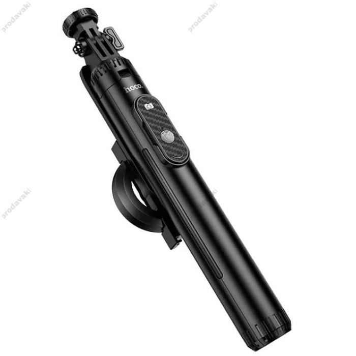 Монопод-трипод HOCO K25 Sherkhan magnetic aluminum alloy live broadcast holder 1.5m Black