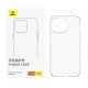 Силіконовий чохол Baseus Simple Series Case for iPhone 16 Pro Clear P6011340B201-02
