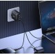 Мережевий зарядний пристрій Baseus Cube Pro Fast Charger 2C+U 65W Black P10152301113-00