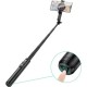 Монопод-трипод HOCO K25 Sherkhan magnetic aluminum alloy live broadcast holder 1.5m Black