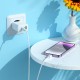 Мережевий зарядний пристрій HOCO C126A Pure power three-port 40W White