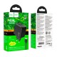 Мережевий зарядний пристрій HOCO CS18A Ocean charger Type-C cable 45W Black