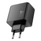 Мережевий зарядний пристрій HOCO CS19A Ocean charger 65W Black
