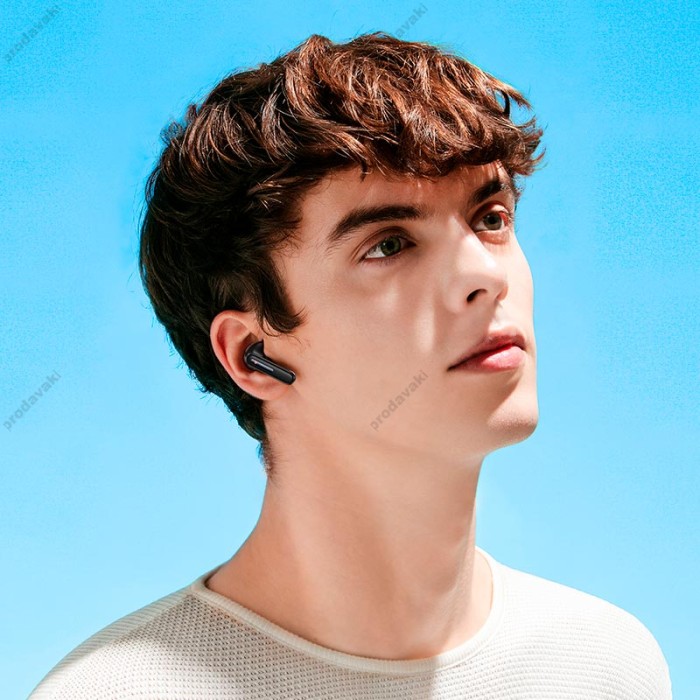 Бездротові Bluetooth навушники HOCO EQ14 Cool color true бездротовий headset with touch screen BT 5.3 White