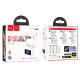 Бездротові Bluetooth навушники HOCO EQ14 Cool color true бездротовий headset with touch screen BT 5.3 White