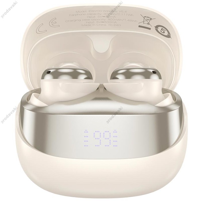Бездротові Bluetooth навушники HOCO EW200 Elegant true wireless sleep headset BT 5.4 White