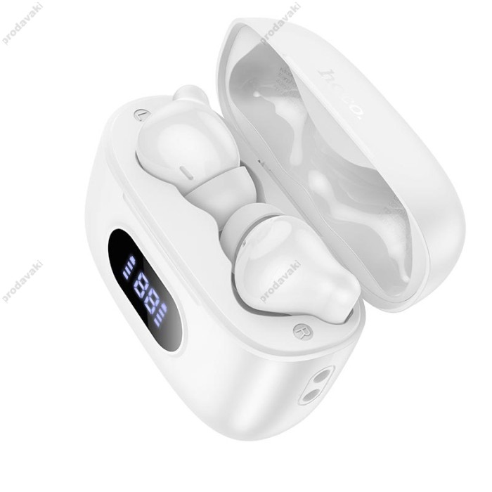 Бездротові Bluetooth навушники HOCO EQ2 Plus Thought true wireless headset BT 5.4 White