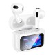 Бездротові Bluetooth навушники HOCO EW81 Elegant true wireless touch screen headset BT 5.4 White