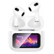 Бездротові Bluetooth навушники HOCO EW81 Elegant true wireless touch screen headset BT 5.4 White