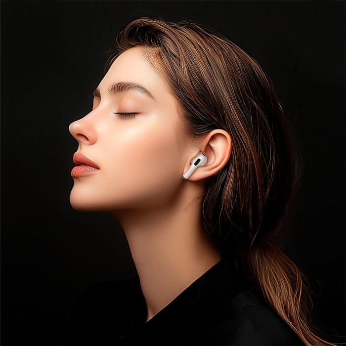 Бездротові Bluetooth навушники HOCO EW81 Elegant true wireless touch screen headset BT 5.4 White