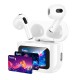 Бездротові Bluetooth навушники HOCO EW81 Elegant true wireless touch screen headset BT 5.4 White