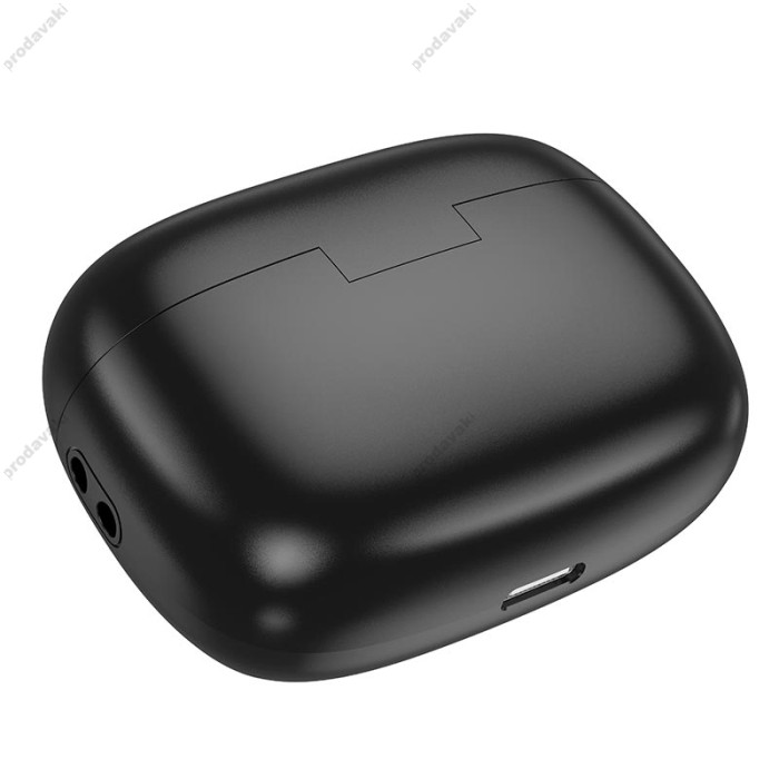 Бездротові Bluetooth навушники HOCO EQ20 Rhyme true wireless ANC + ENC noise reduction headset BT 5.4 Black