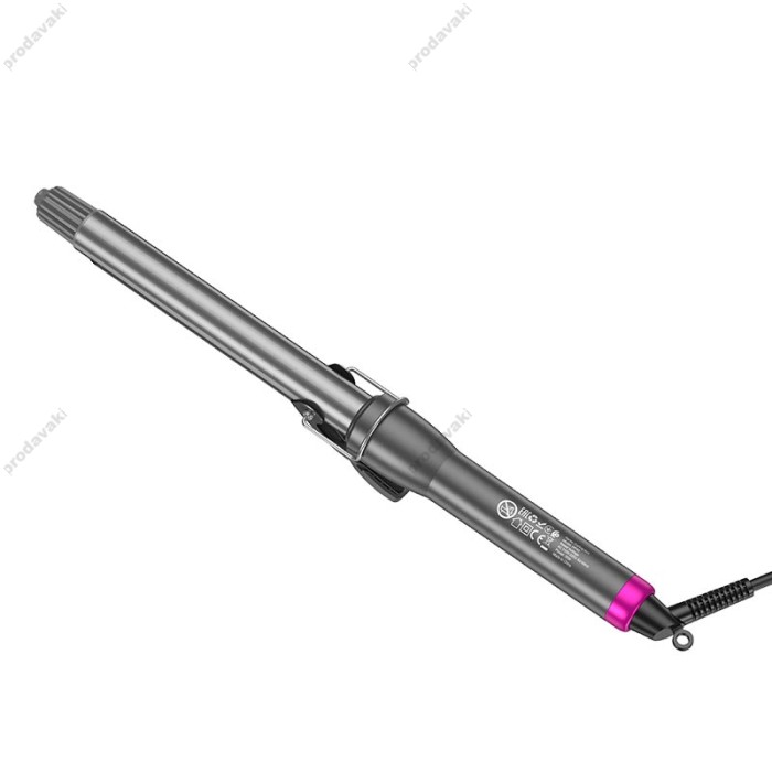 Плойка для волосся Hoco HP43 Electric manual curling iron with digital display Grey