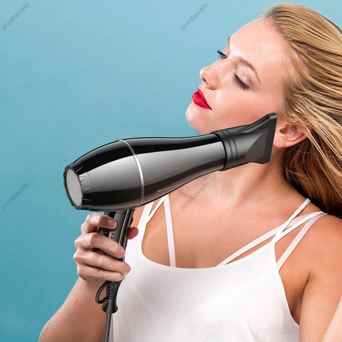 Фен Hoco HP12 hot and cold air hair dryer 1450W Black