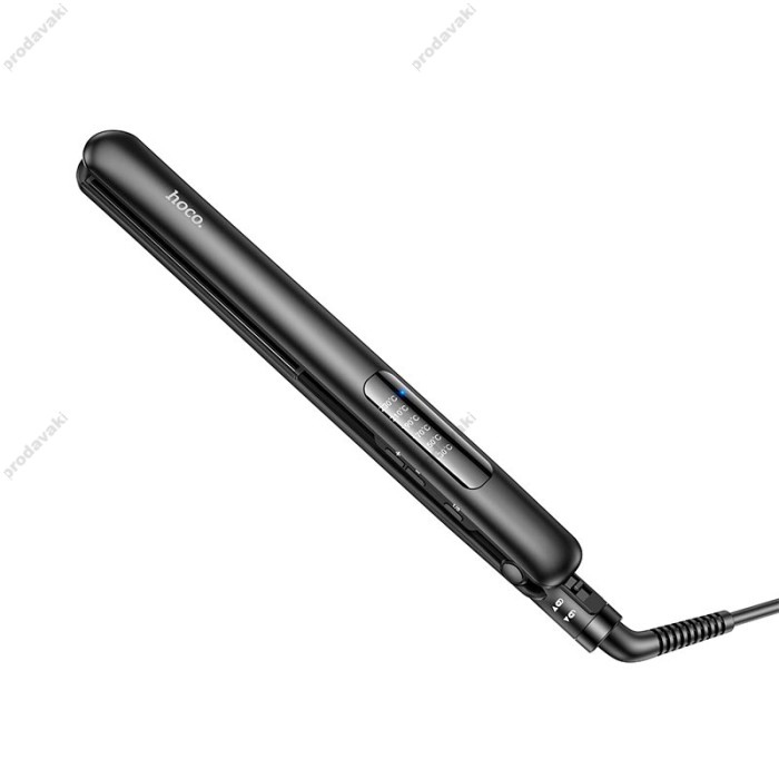 Плойка для волосся Hoco HP40 Straight and curly hair dual-purpose hair straightener 50W Black
