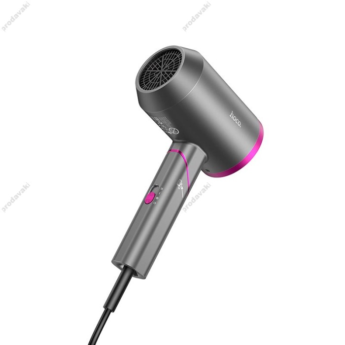 Фен Hoco HP13 Plus Hot and cold air hair dryer 1600W Rose-red