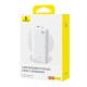 Повербанк портативний акумулятор Power Bank Baseus Airpow Lite 15W 10000 mAh White P10067500213-00